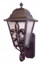 Melissa Lighting FL179063 - Americana Collection Fleur De Lis Series Model FL179063 Large Outdoor Wall Lantern