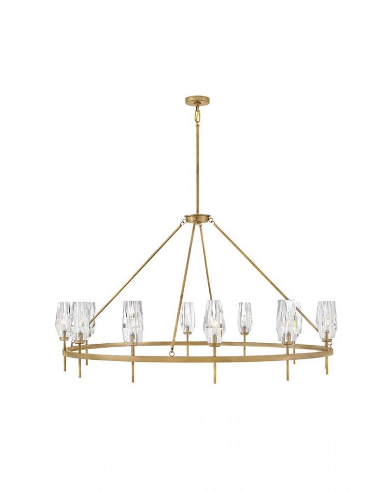 Extra Large Single Tier Chandelier