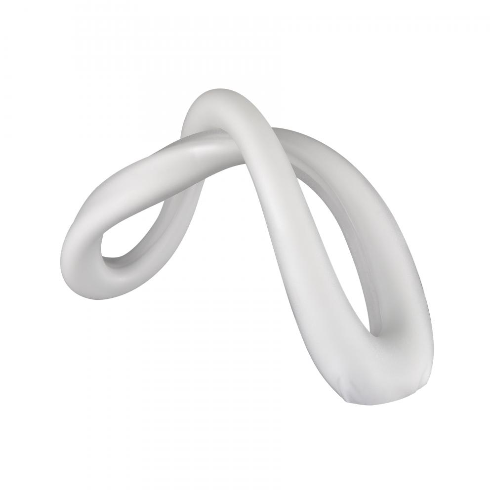 Twisted Decorative Object - White