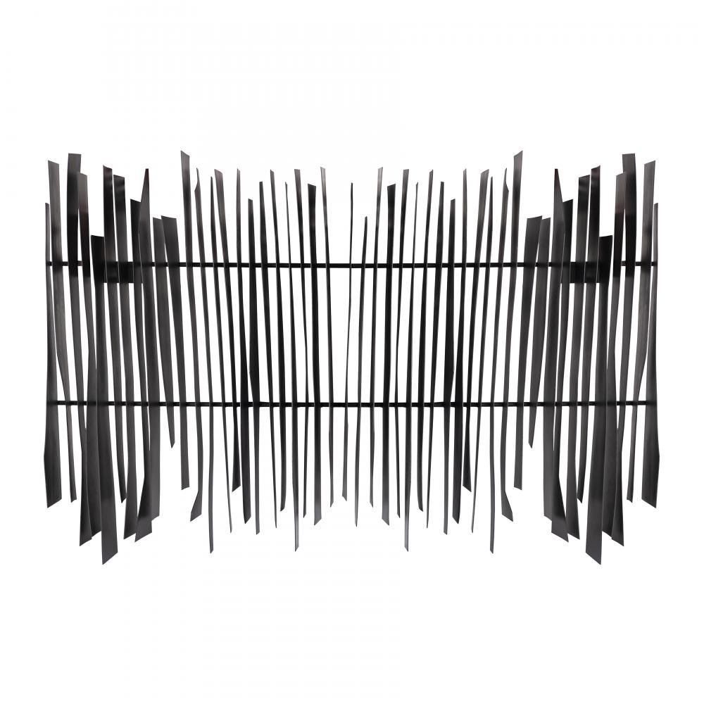 Ridge Dimensional Wall Art - Black