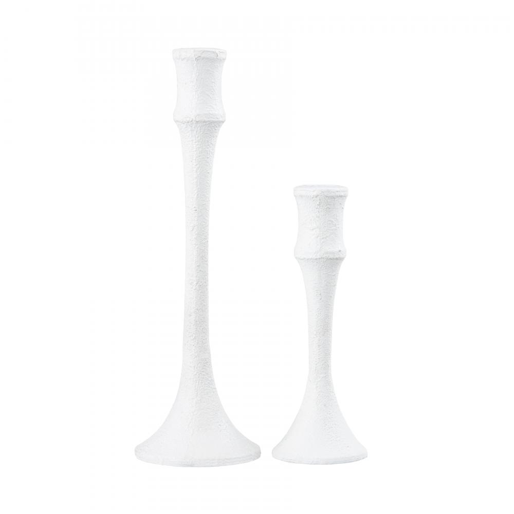 Miro Candleholder - Set of 2 Plaster White (2 pack) (2 pack)